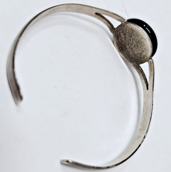 Dichroic Glass Sterling silver Bracelet - Picture 7 of 9